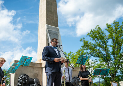 Slavnostní proslov kastelána Ondřeje Cinka | © Maria Němeček
