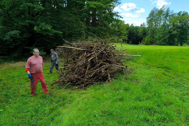Úklid v parku | © Ondřej Cink Úklid v parku | © Ondřej Cink